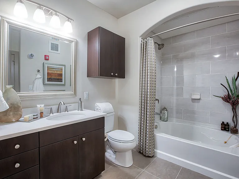 Spa-inspired bathrooms