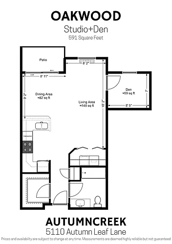 Floor plan Oakwood