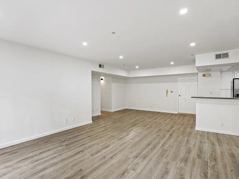 Open-Concept Kitchen, Dining, and Living Room Areas