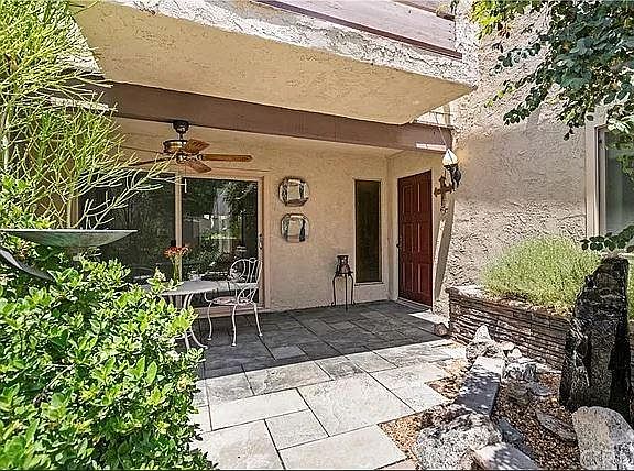 Additional view of front courtyard.