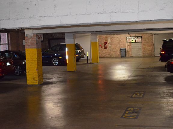 Parking spaces on 2nd floor