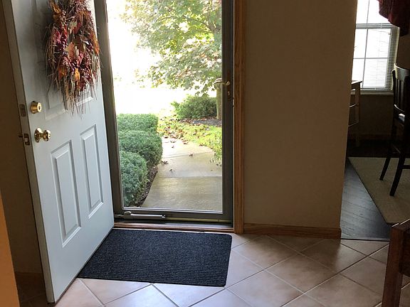 Entry door to foyer