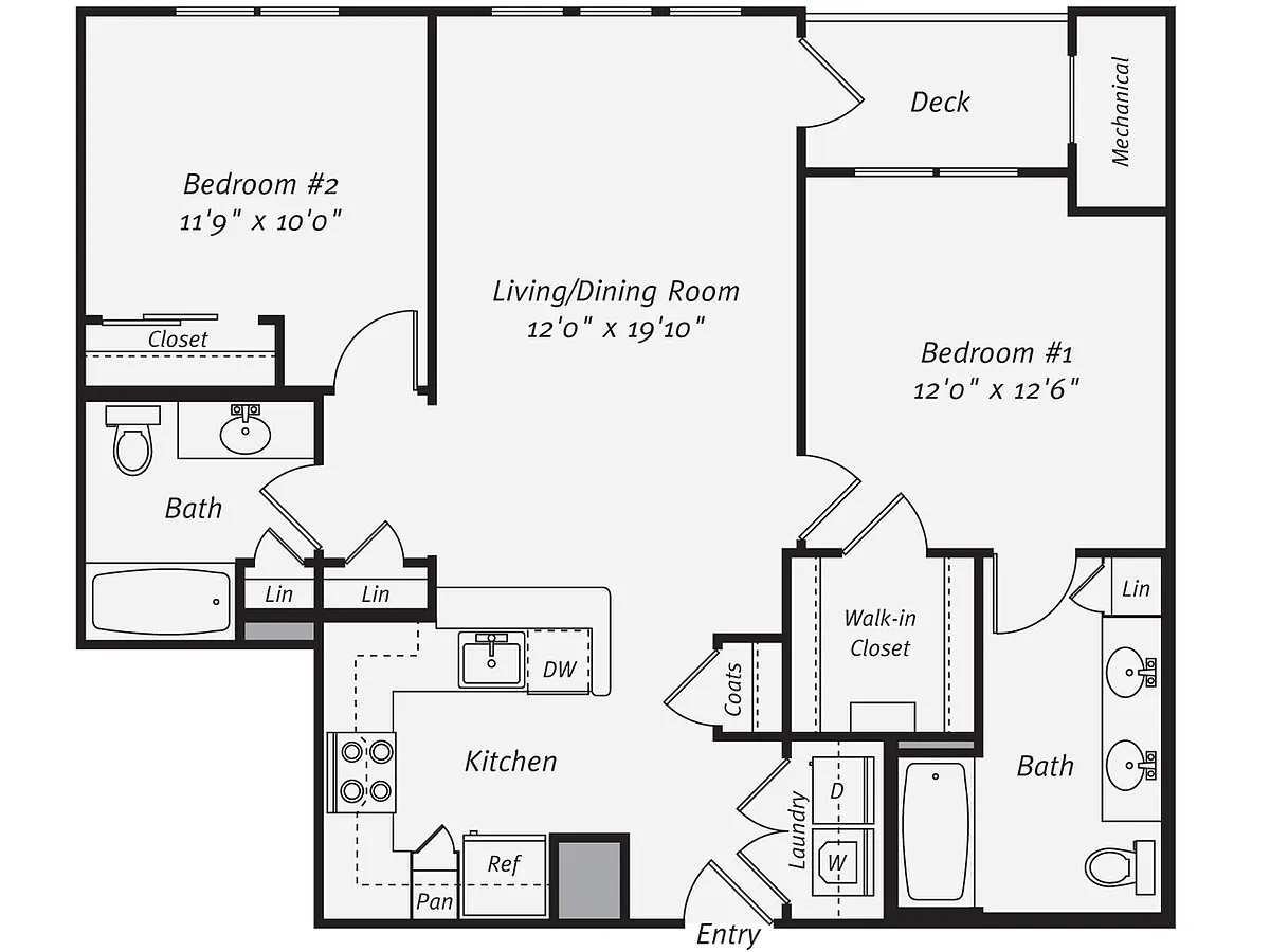Floor plan B1