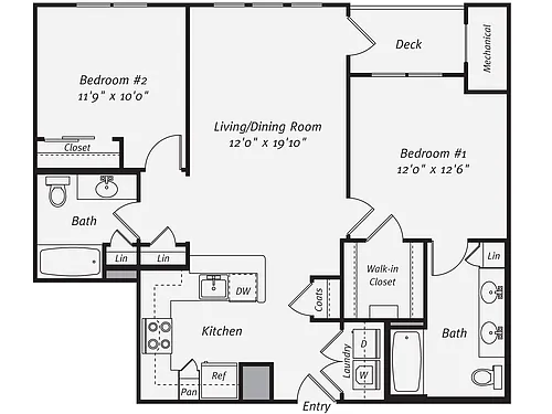 Floor plan B1