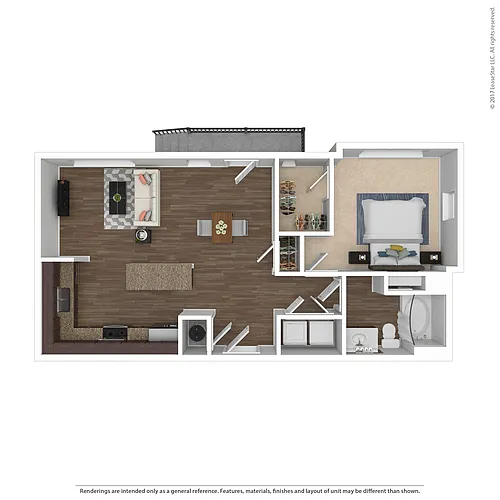 Floor plan Baby Blue
