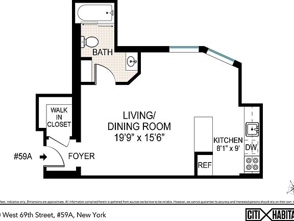 2nd image of 140 W 69th St APT 59A