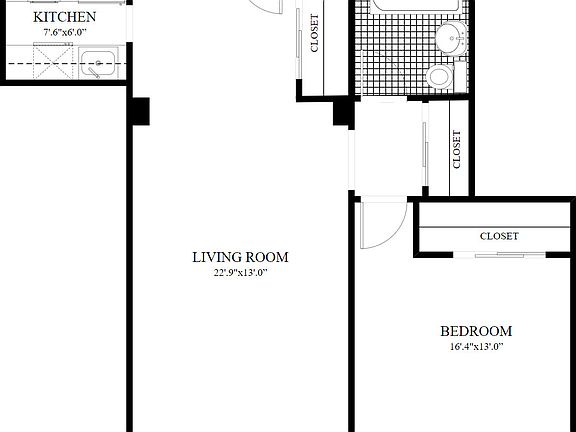 2nd image of 330 W 58th St APT 8J