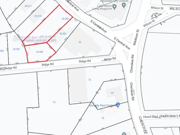 Ridge Rd, Alexander City, AL 35010