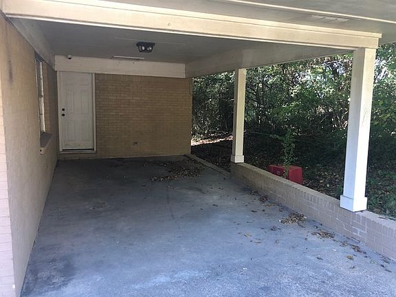 Carport or covered grilling area