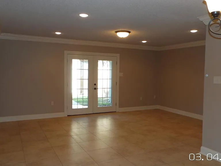 view into family room