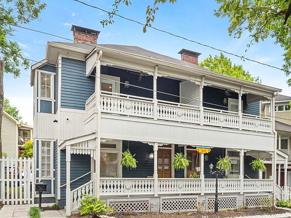 Two-story unit of a duplex in Historic Grant Park