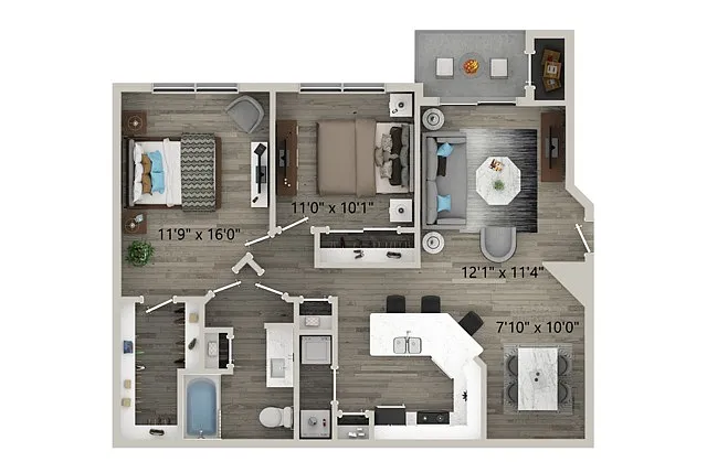 Floor plan B1