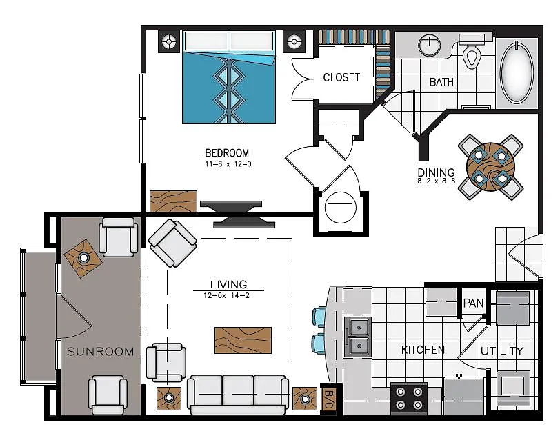 Floor plan A6C