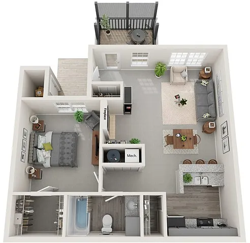 Floor plan Palmetto
