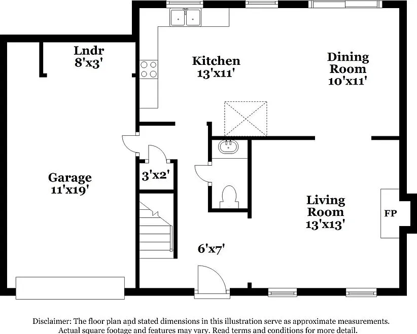3 bed, 2.5 bath, 1248 sqft, $1,715 — Photo 2