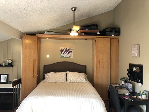Murphy bed open