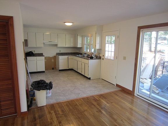dining and kitchen area