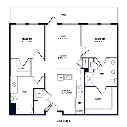 Floor plan Westerly