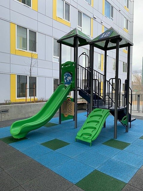Playground on 2nd floor patio