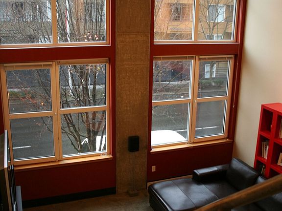 view from loft