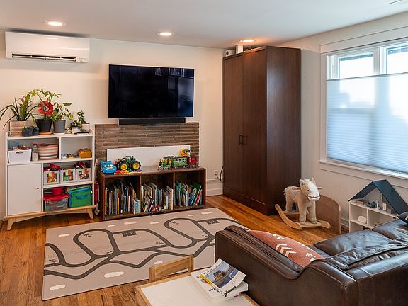 Home includes heat pumps for heating and air conditioning