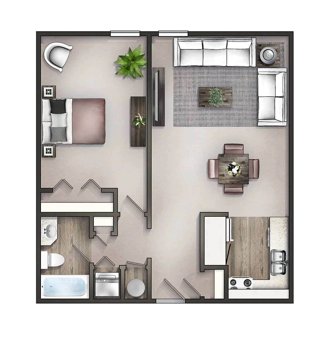Floor plan Mullholland