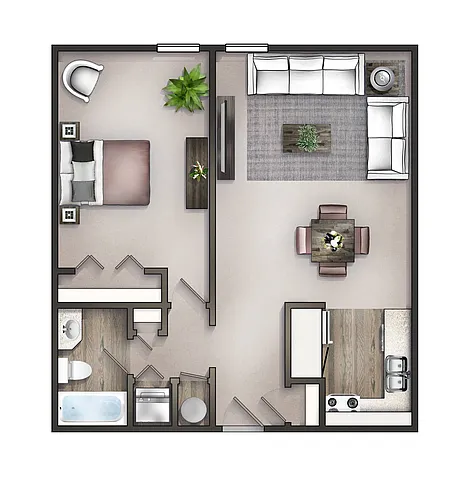 Floor plan Mullholland