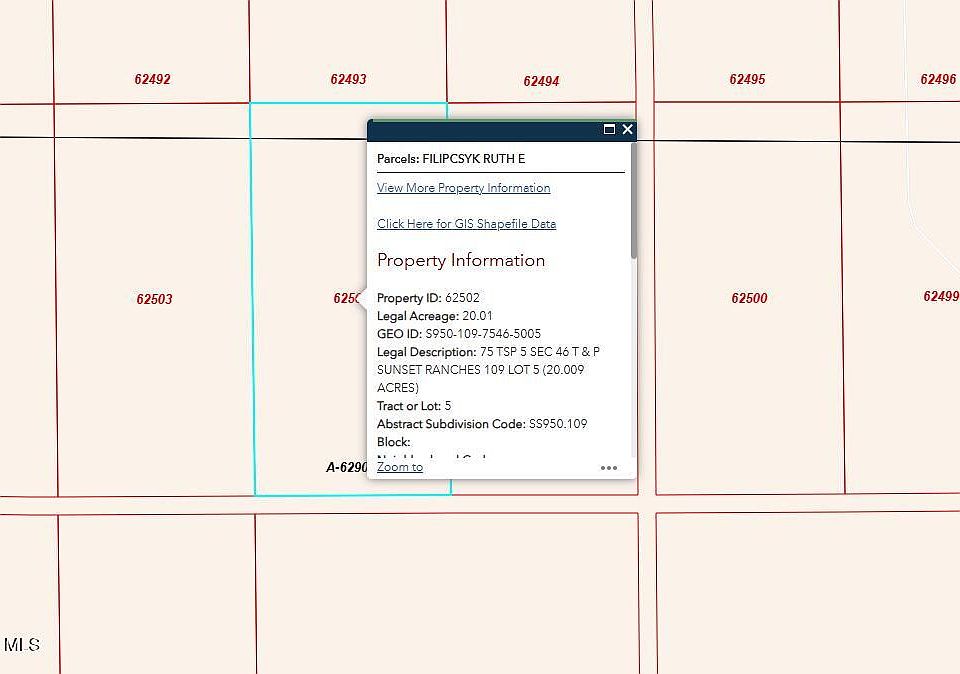 1st image of Pn 62502 Sunset Ranches #109-lot 5