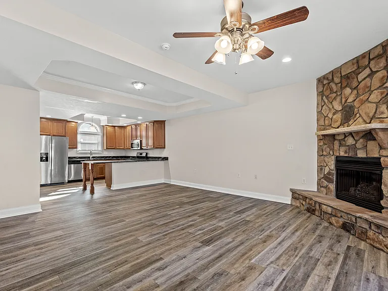 Living Room / Kitchen View