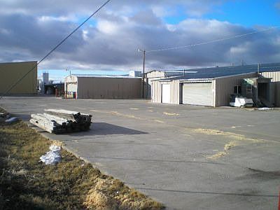 West side of building