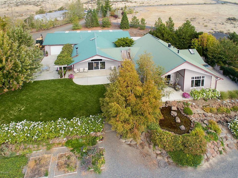 Aerial South Side of Home