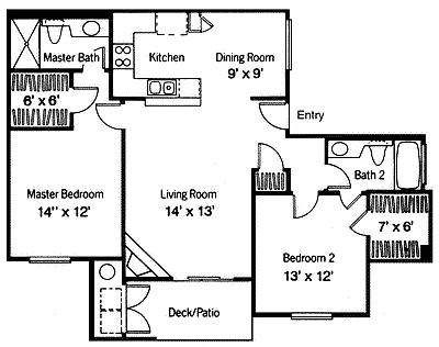 Floor plan Dorian