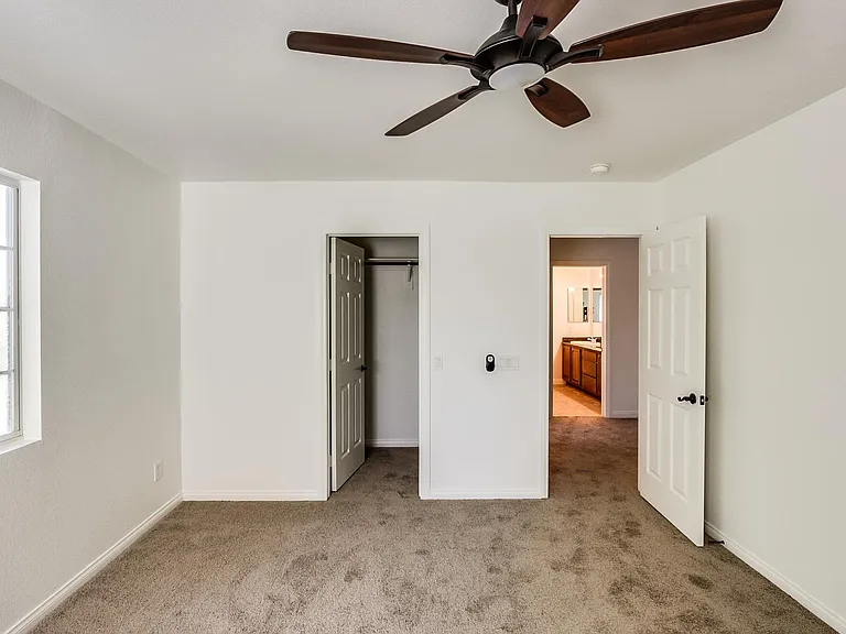 Bedroom 3 with walk in closet