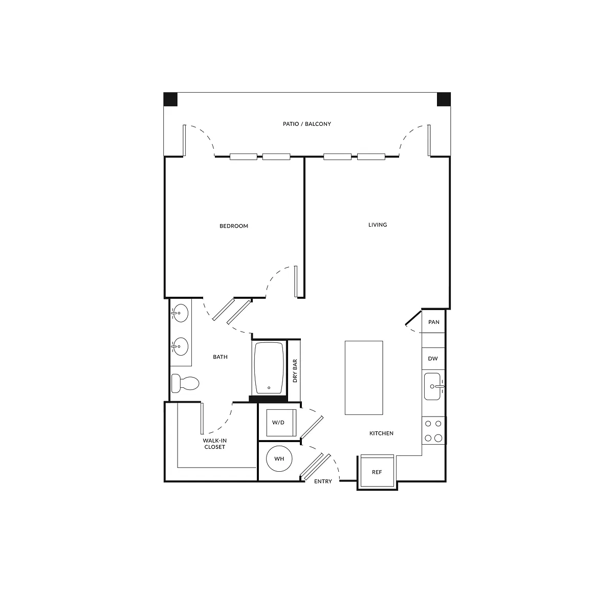 Floor plan A21