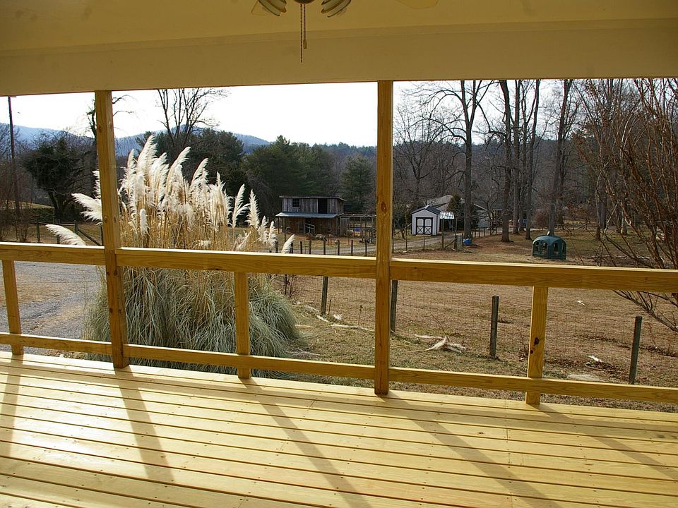 View from front screened porch