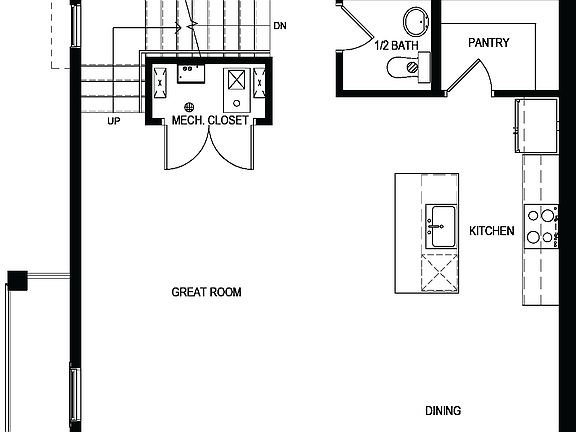 Type F Outer Townhome