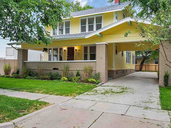 There is a carport for your car.  You are also on the City of Wichita bus and trolley (free) route!  Close to a grocery store, liquor store, hardware store and a couple of restaurants, within walking distance.