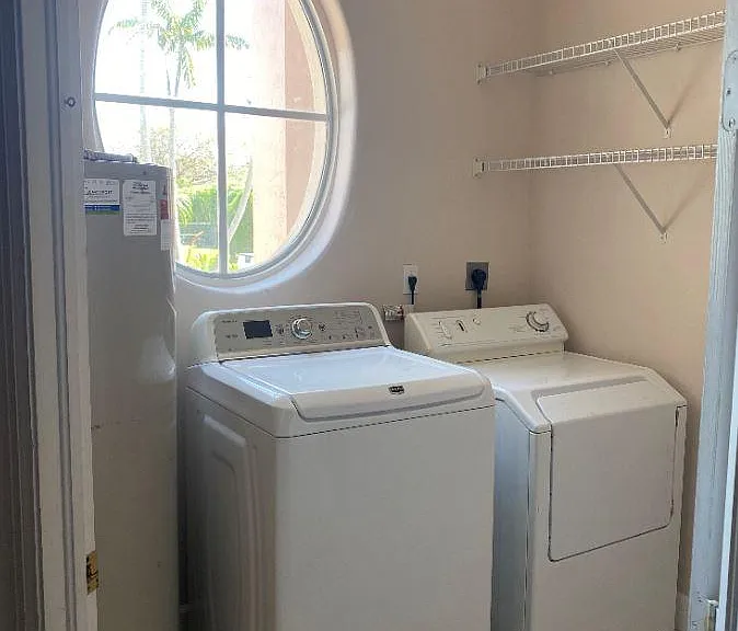 laundry room washer and dryer