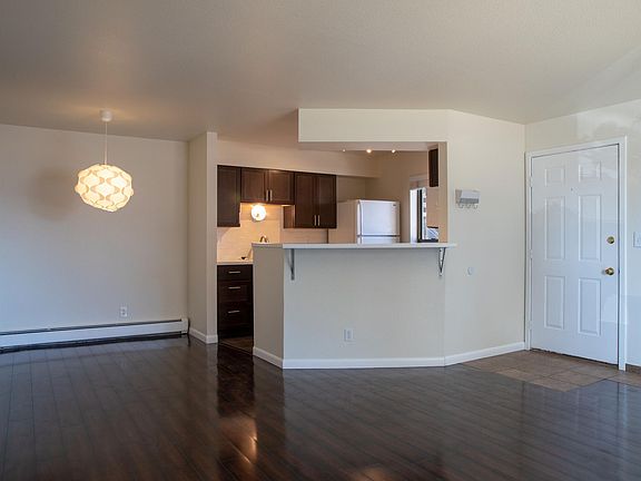 Living Room & Kitchen, entry door