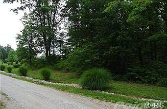 Woods on both sides of drive for privacy.