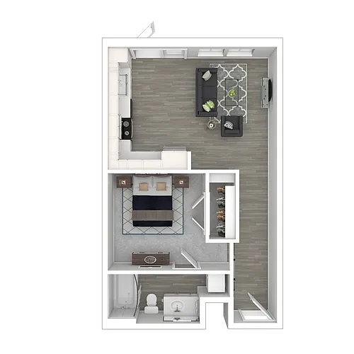 Floor plan E1-Essential Housing