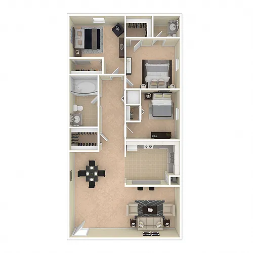 Floor plan C2