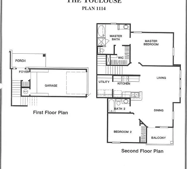 Floor Plan Cat Hollow Unit 1101