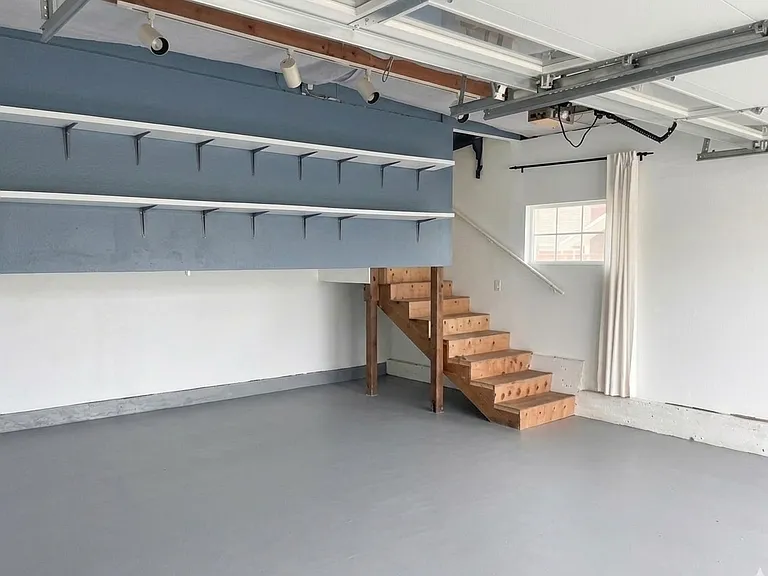 Garage for 2 cars with storage space