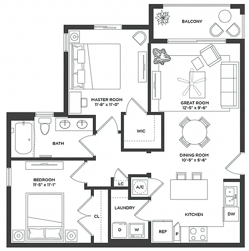 Floor plan OLEANDER