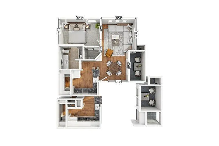 Floor plan 1A1