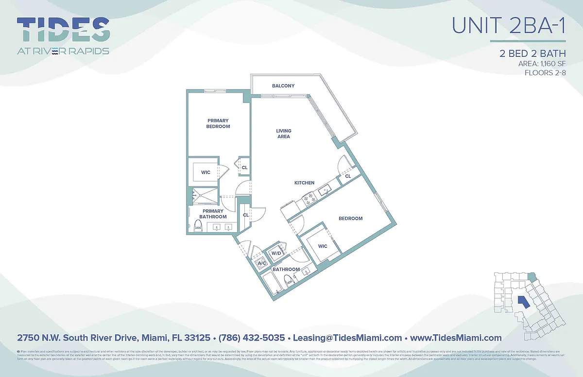 Floor plan 2BA-1