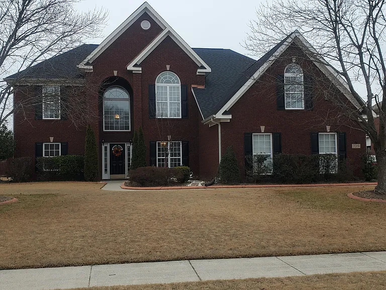 Exterior view from street. Sidewalks throughout the neighborhood.