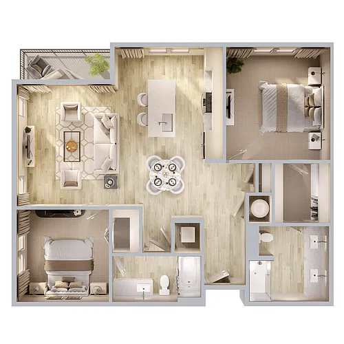 Floor plan B2P
