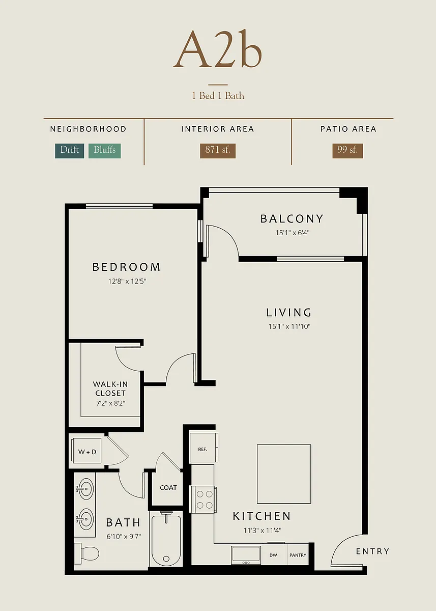 Floor plan A2b